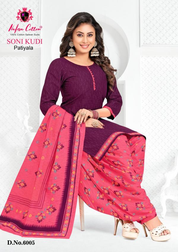 Nafisa Soni Kudi Vol-6 indo Cotton Designer Dress Material